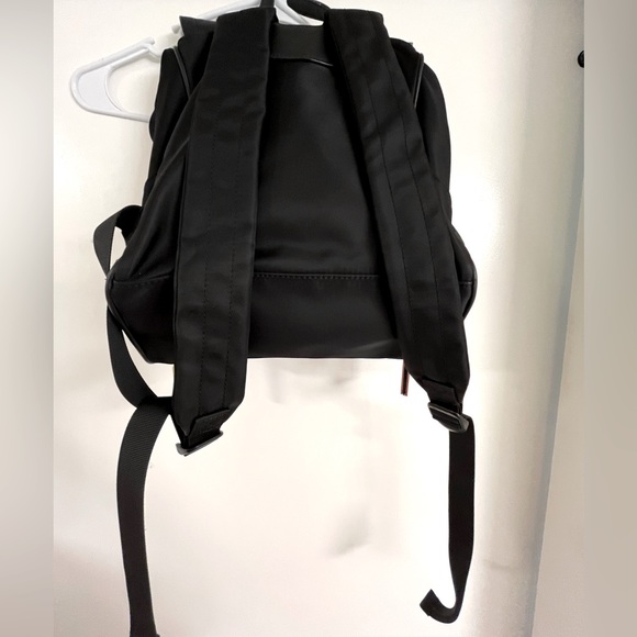 Tutilo New York Black Nylon Backpack for, Work, School or Diaper Bag - Picture 4 of 13